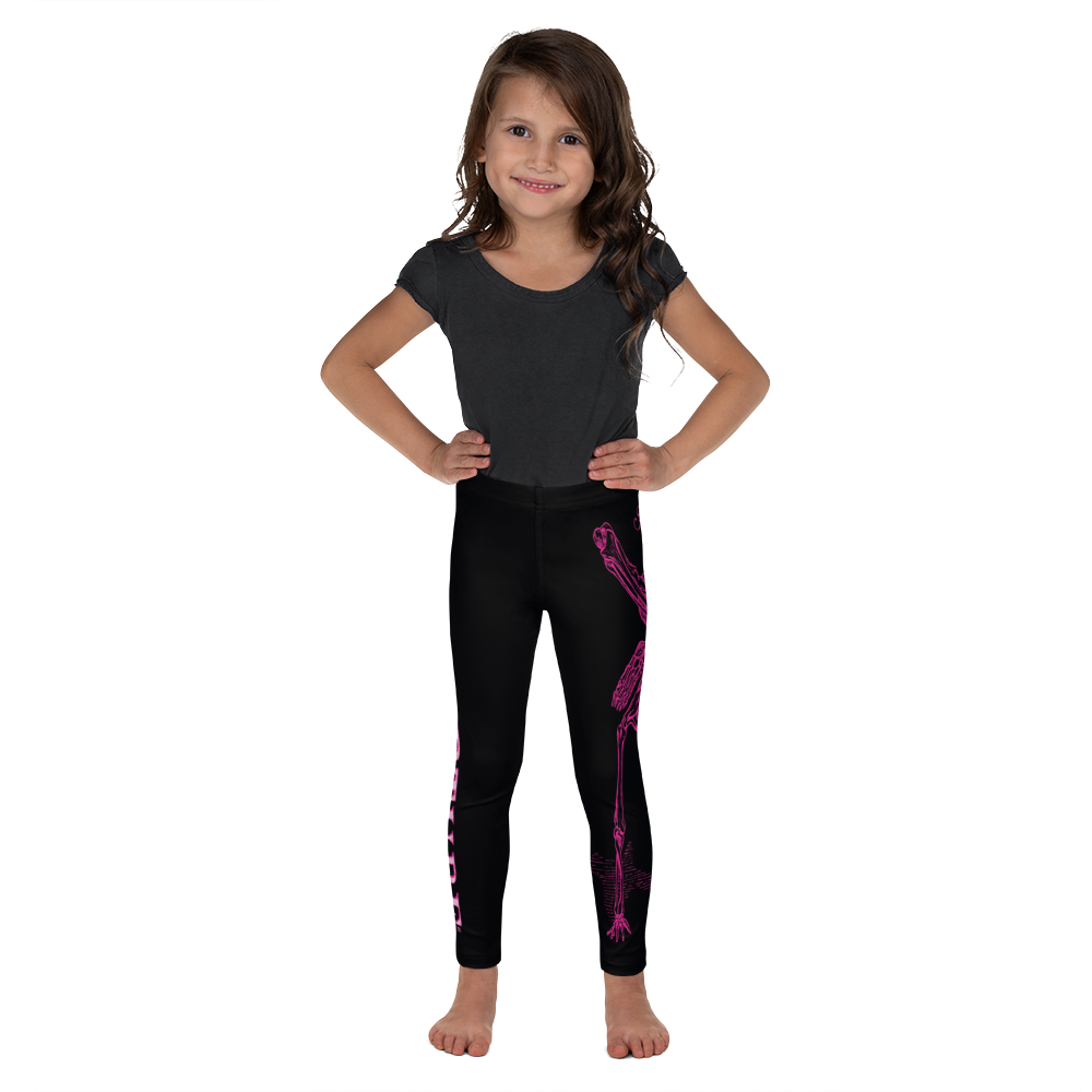 Kids CONTORTURE Leggings: Hot Pink