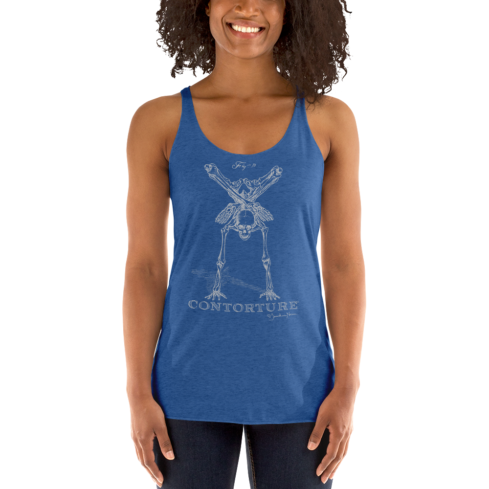 Women's Racerback Tank: Boney