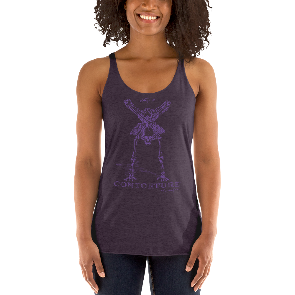 Women's Racerback Tank: BlackSabbathPurple