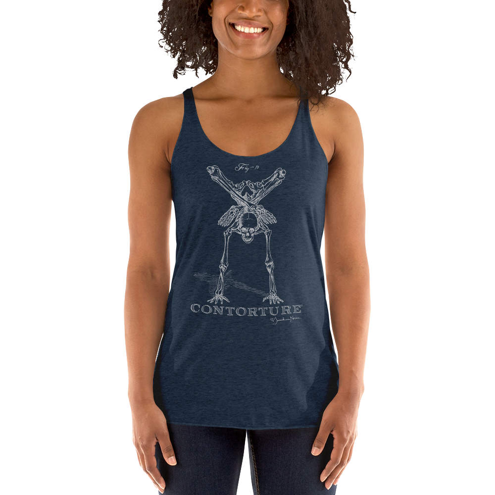 Women's Racerback Tank: Boney