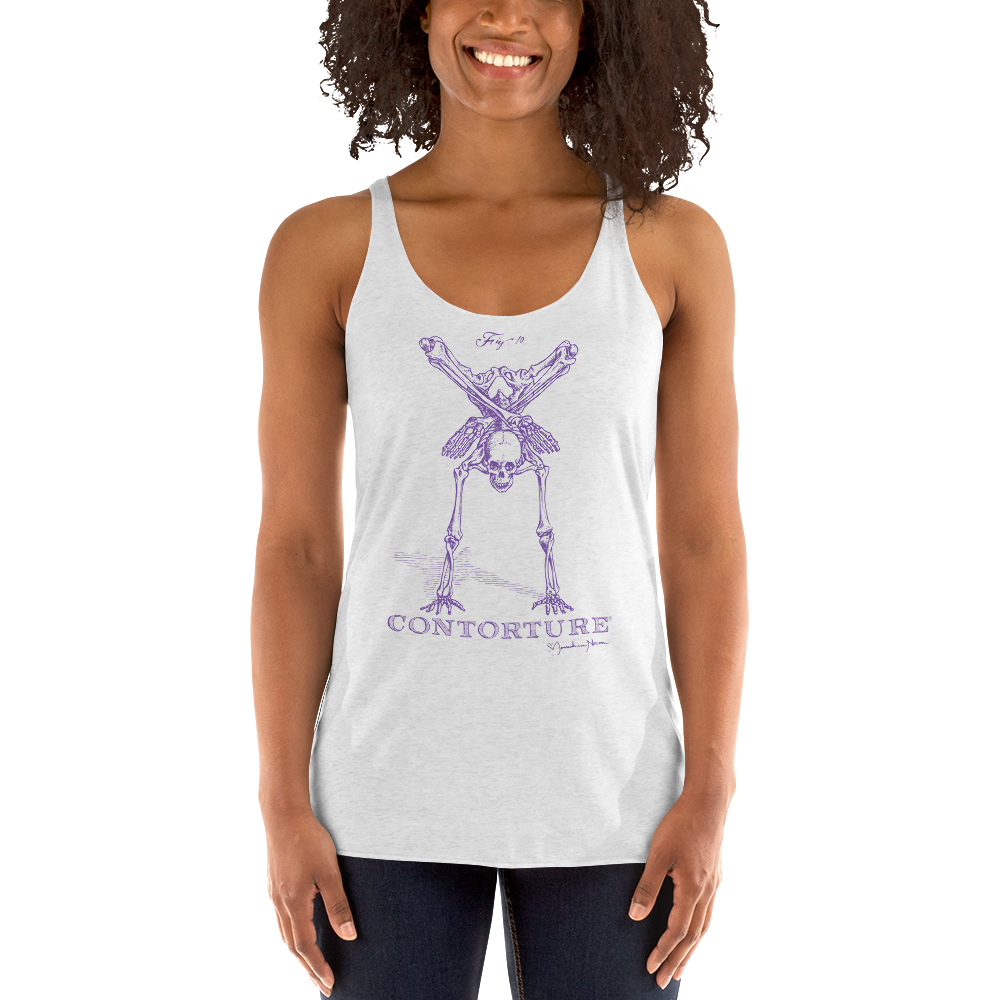 Women's Racerback Tank: BlackSabbathPurple