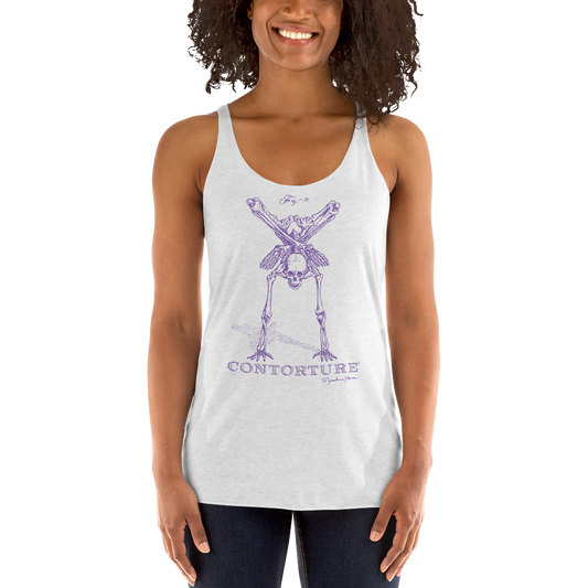 Women's Racerback Tank: BlackSabbathPurple