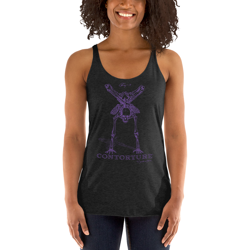 Women's Racerback Tank: BlackSabbathPurple