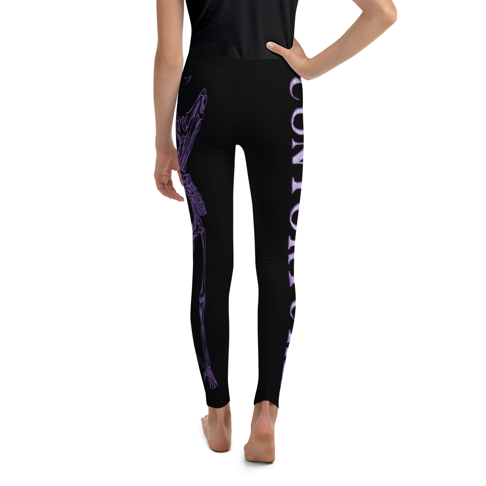 Youth CONTORTURE Leggings: Purple Passion