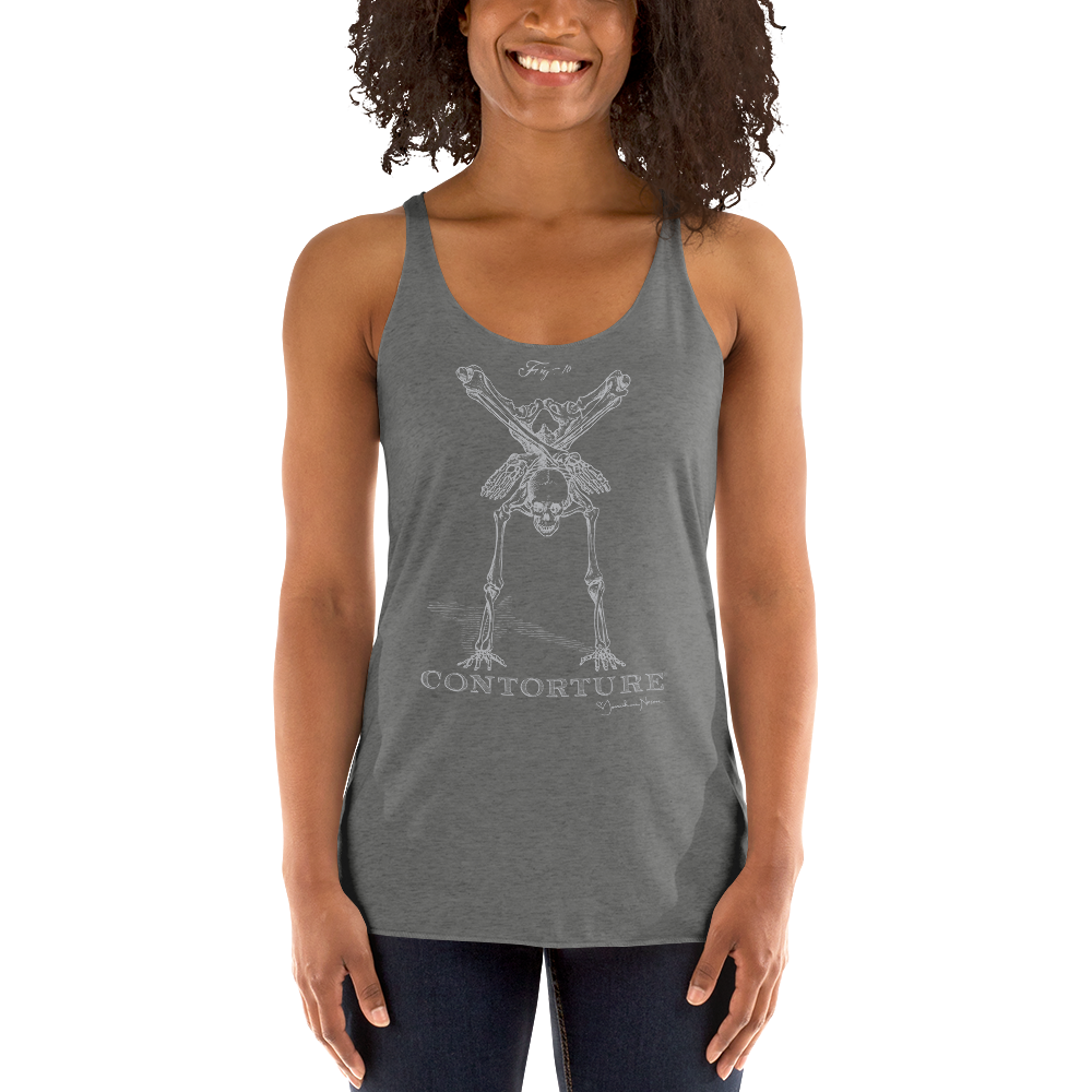 Women's Racerback Tank: Boney