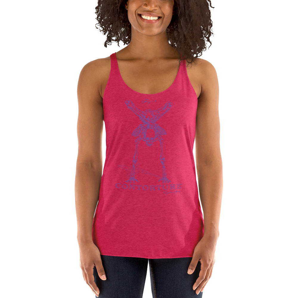Women's Racerback Tank: BlackSabbathPurple