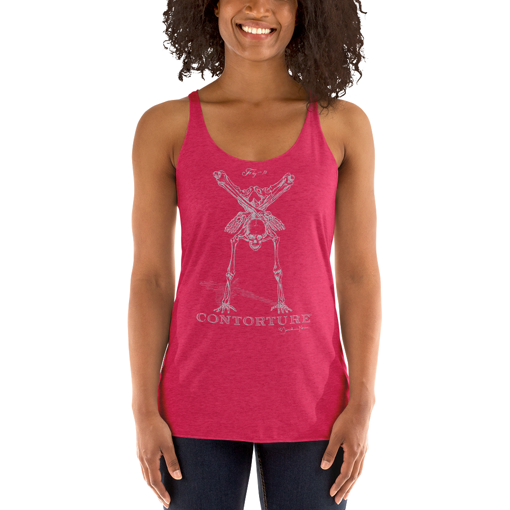 Women's Racerback Tank: Boney