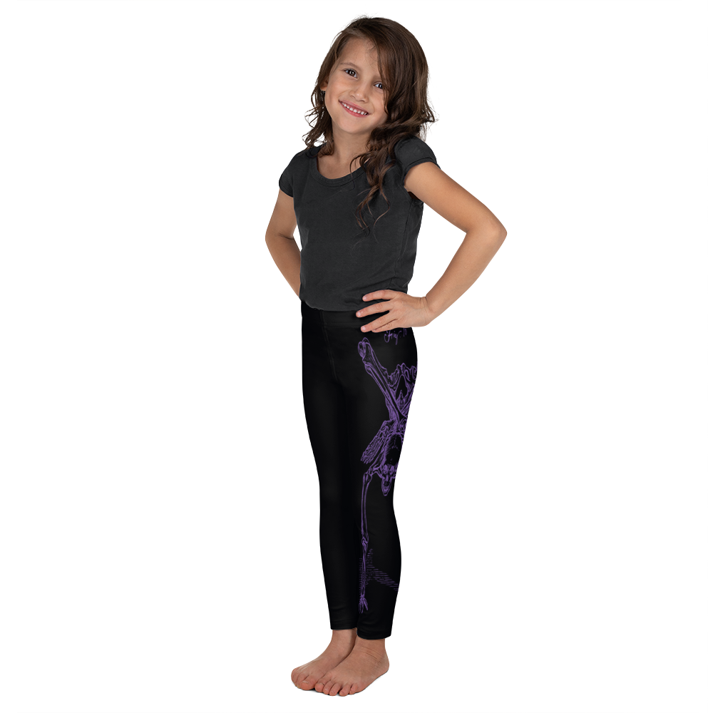 Kids CONTORTURE Leggings: Purple Passion