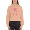 Cropped CONTORTURE Hoodie: Pinky