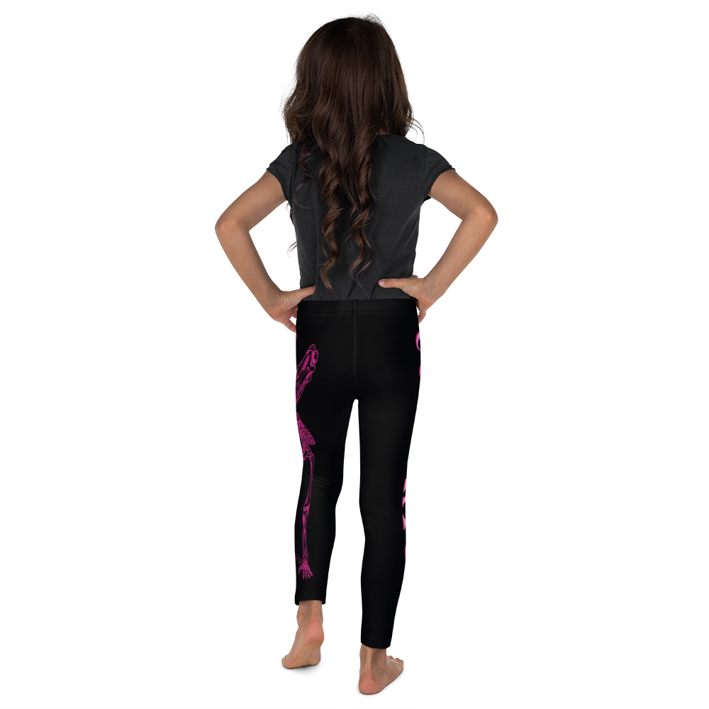 Kids CONTORTURE Leggings: Hot Pink