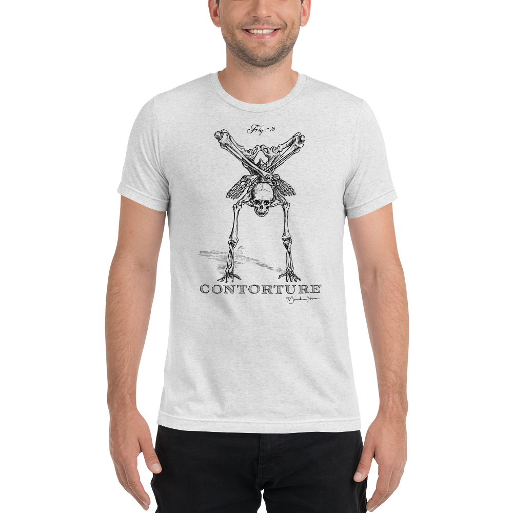 CONTORTURE Short sleeve CONTORTION t-shirt: CLASSIC BLACK