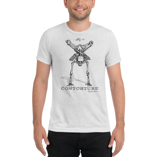 CONTORTURE Short sleeve CONTORTION t-shirt: CLASSIC BLACK