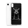 Contorture iPhone Case: Boney White Contortion Skeleton