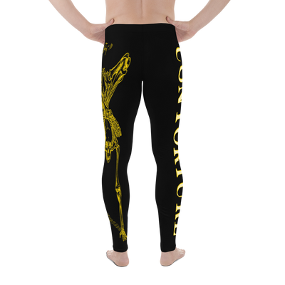 Men's Contorture Leggings Tights: Solid Gold