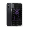 Contorture iPhone Case: Black Sabbath Purple Contortion Skeleton