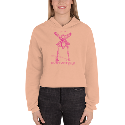 Cropped CONTORTURE Hoodie: Pinky